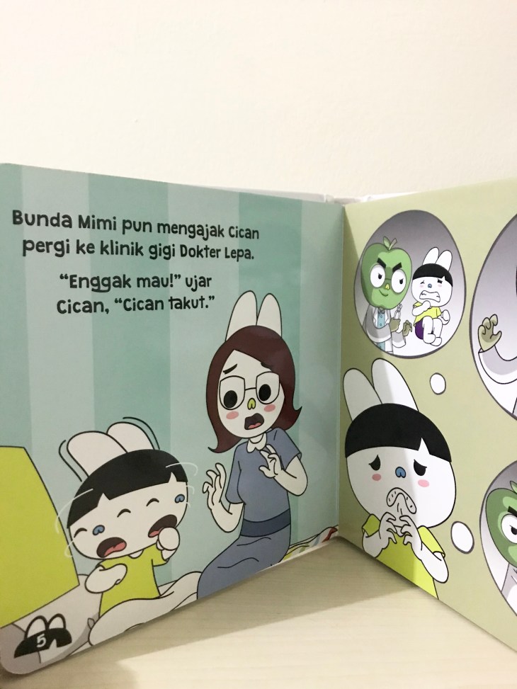 a book that dominated by pictures and only few words